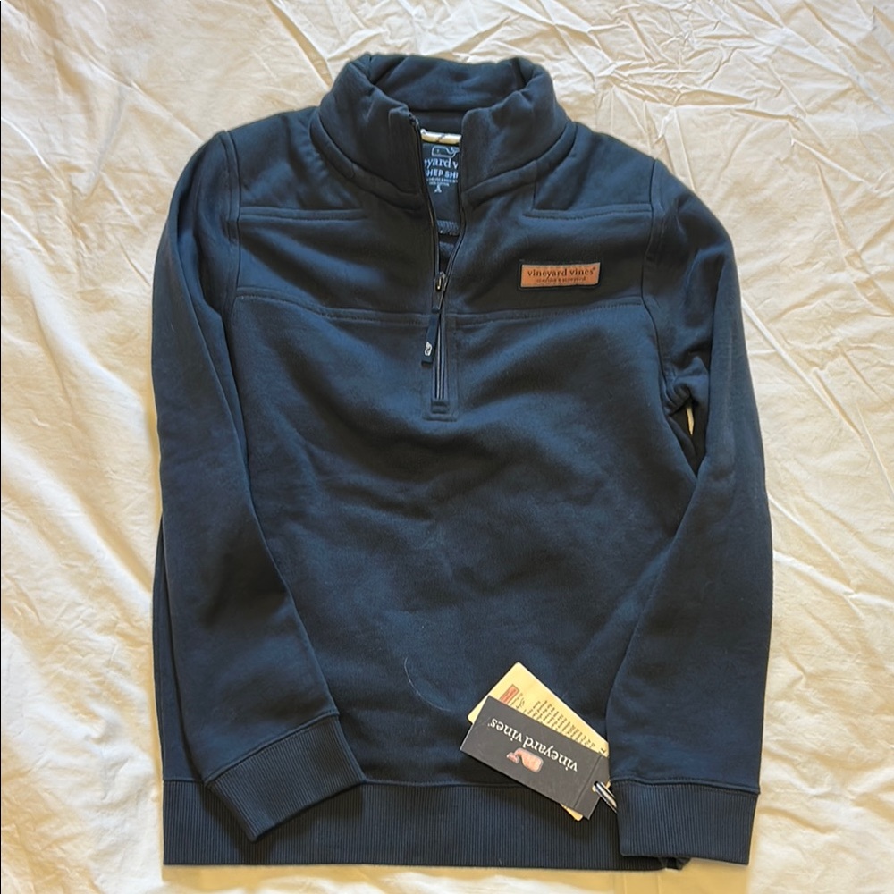 Vineyard Vines Kids Shep Navy Shirt